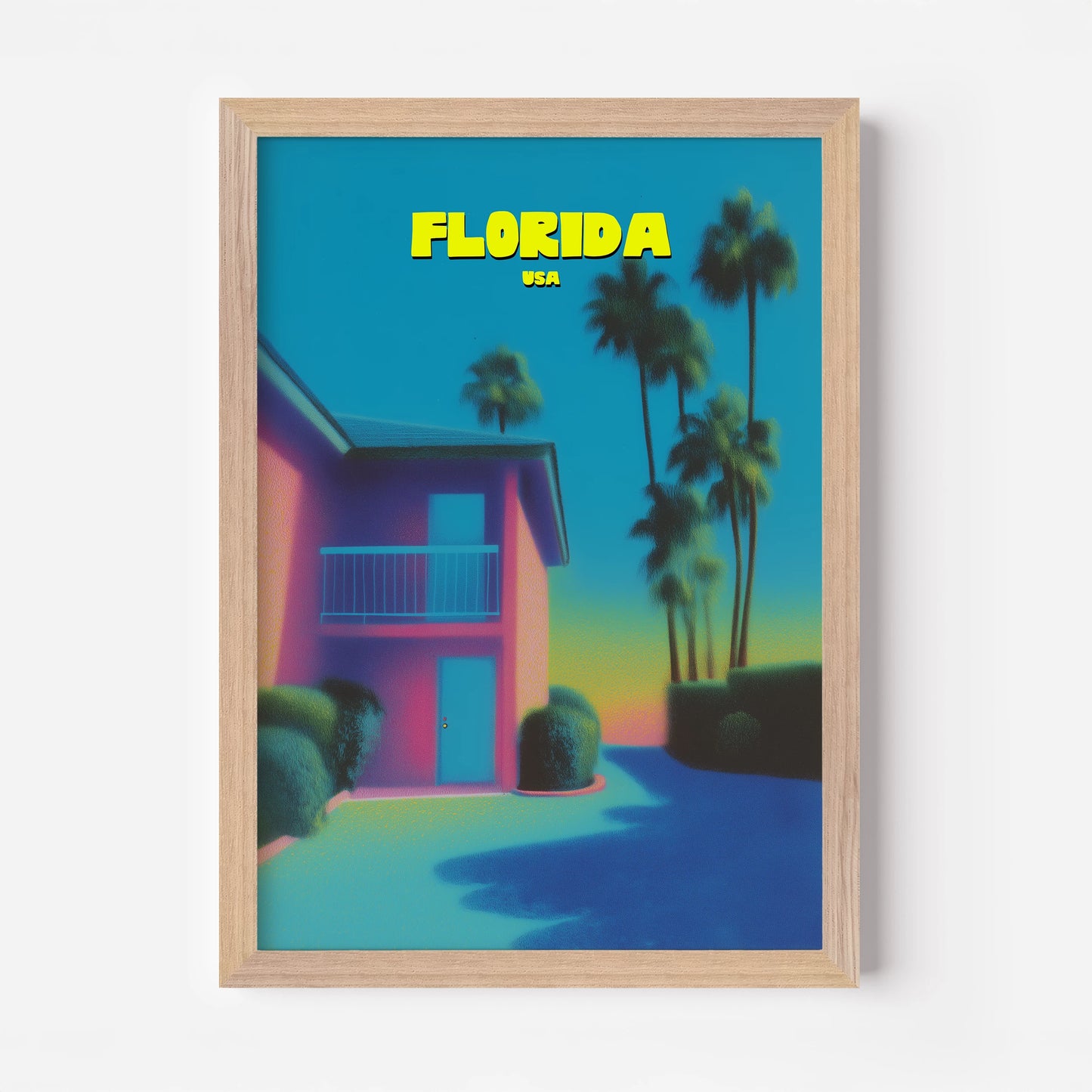 Florida America Travel Poster