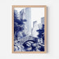 Central Park Bridge New York America Travel Poster