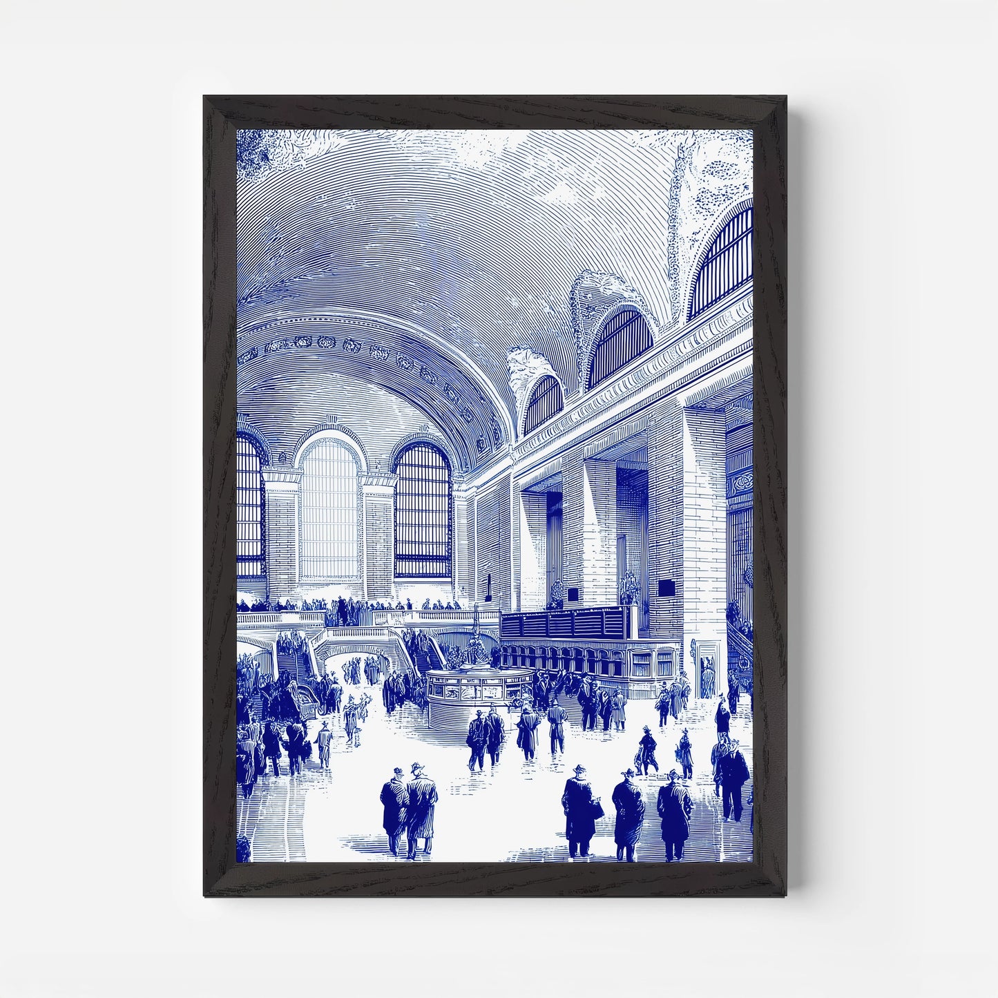 Grand Central Station New York America Travel Poster
