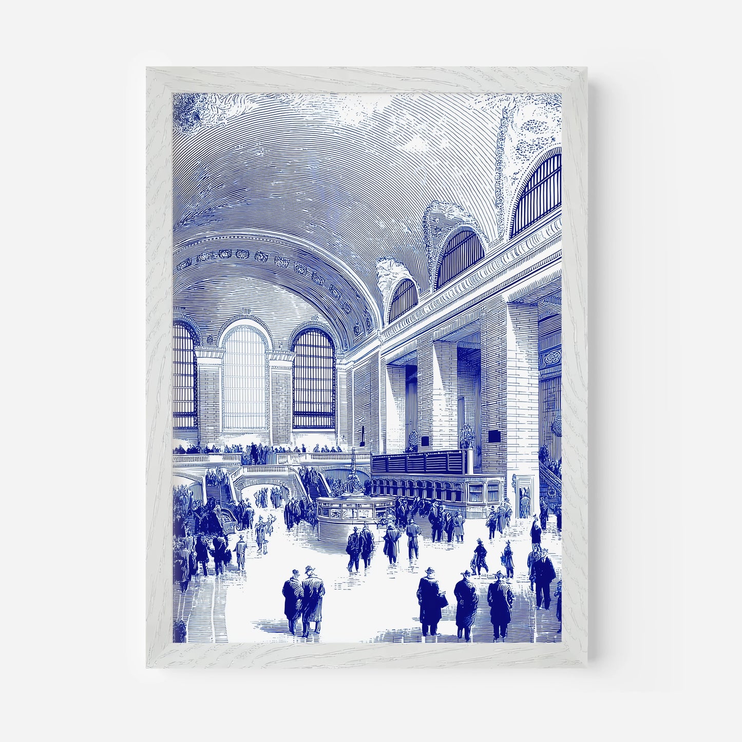 Grand Central Station New York America Travel Poster
