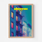 Greenwich New York Manhattan America Travel Poster