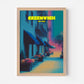 Greenwich New York Manhattan America Travel Poster