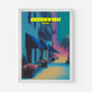 Greenwich New York Manhattan America Travel Poster