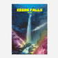 Kegon Falls Japan Asia Travel Poster