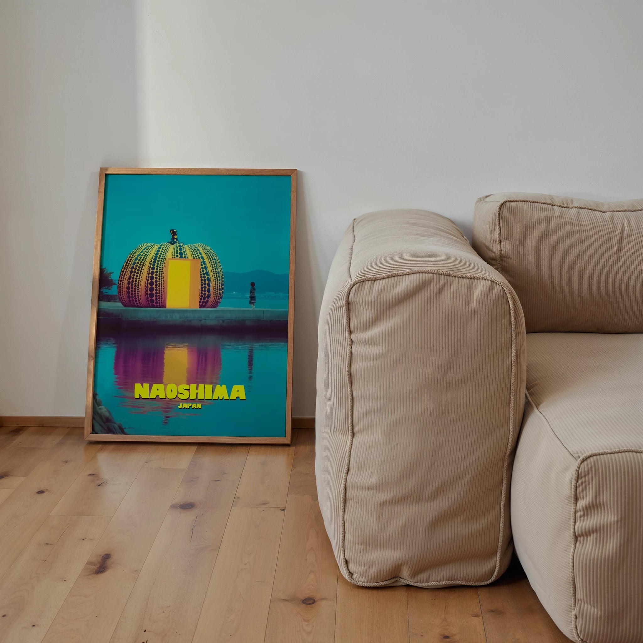 Naoshima Art Island Japan Asia Travel Poster