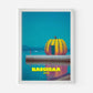 Naoshima Art Island Yayoi Kusama Japan Asia Travel Poster