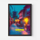 Kyoto Machiya Japan Asia Travel Poster