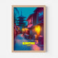 Kyoto Machiya Japan Asia Travel Poster