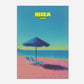 Ibiza Spain Travel Poster