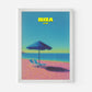 Ibiza Spain Travel Poster