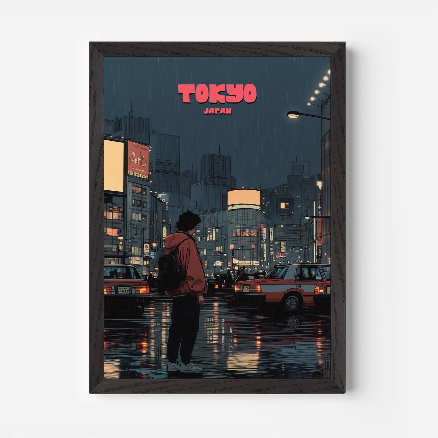 Tokyo Japan Asia Travel Poster