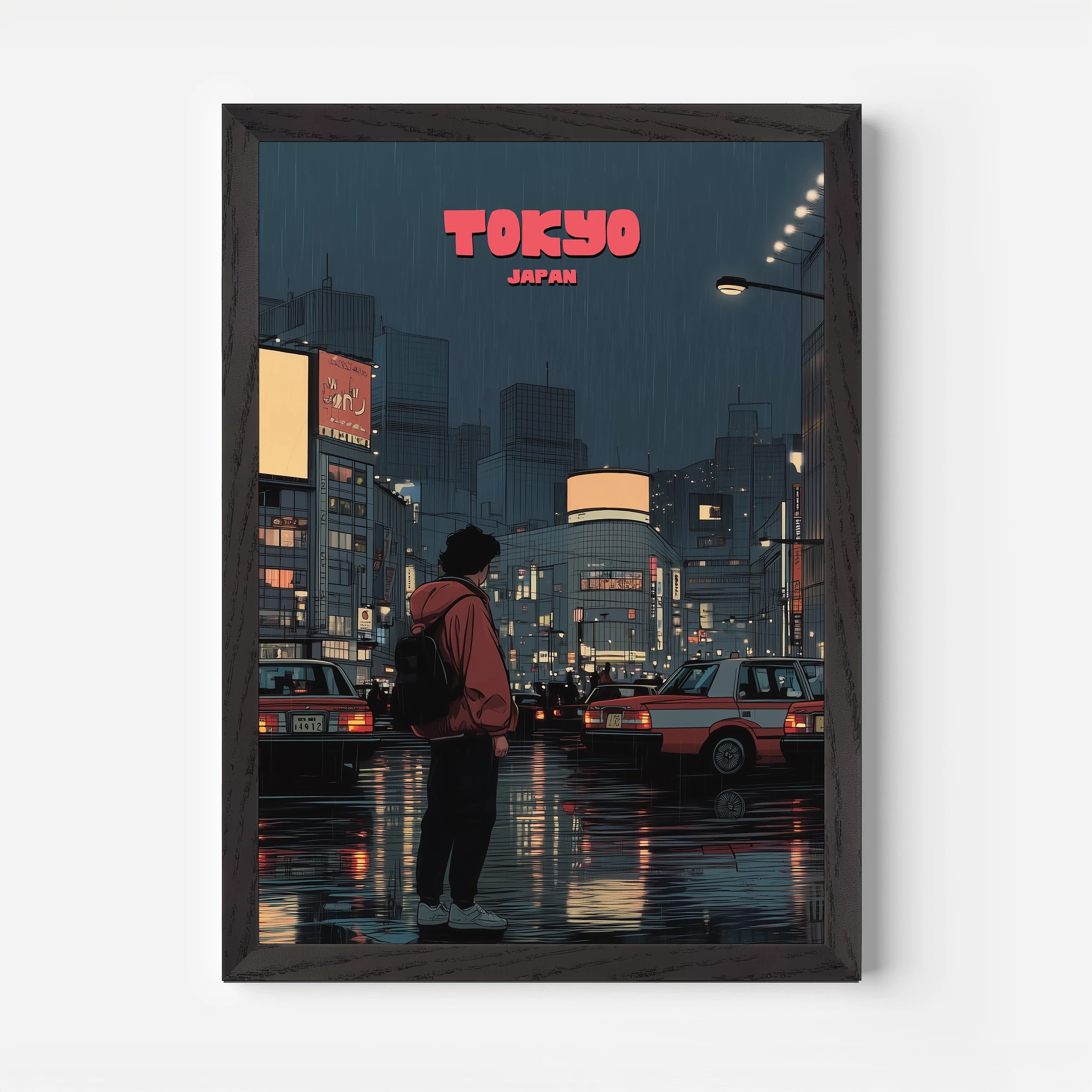 Tokyo Japan Asia Travel Poster