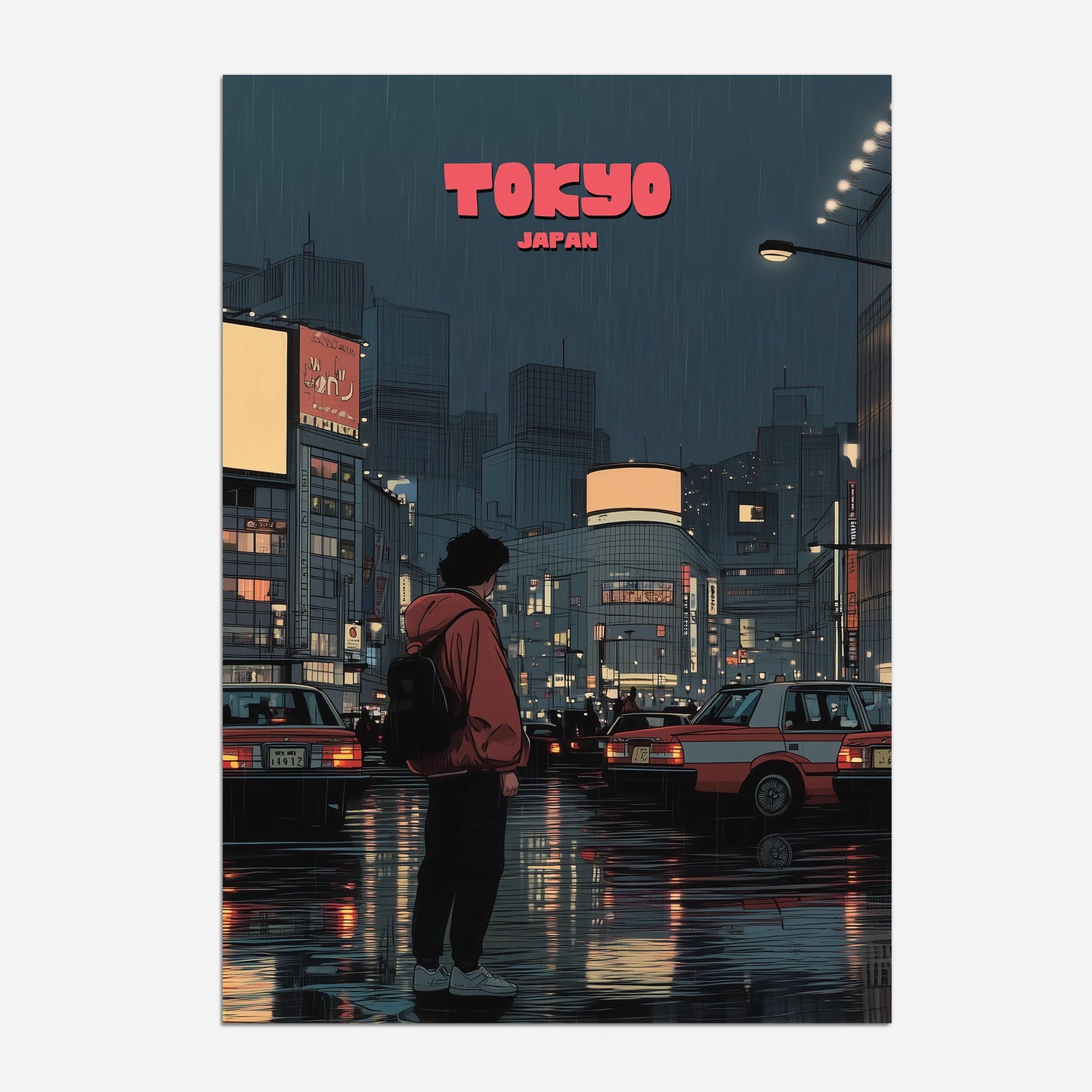 Tokyo Japan Asia Travel Poster