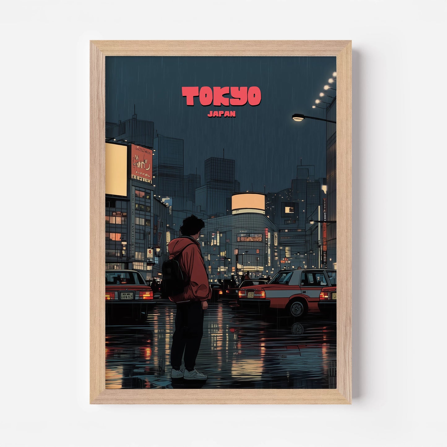 Tokyo Japan Asia Travel Poster