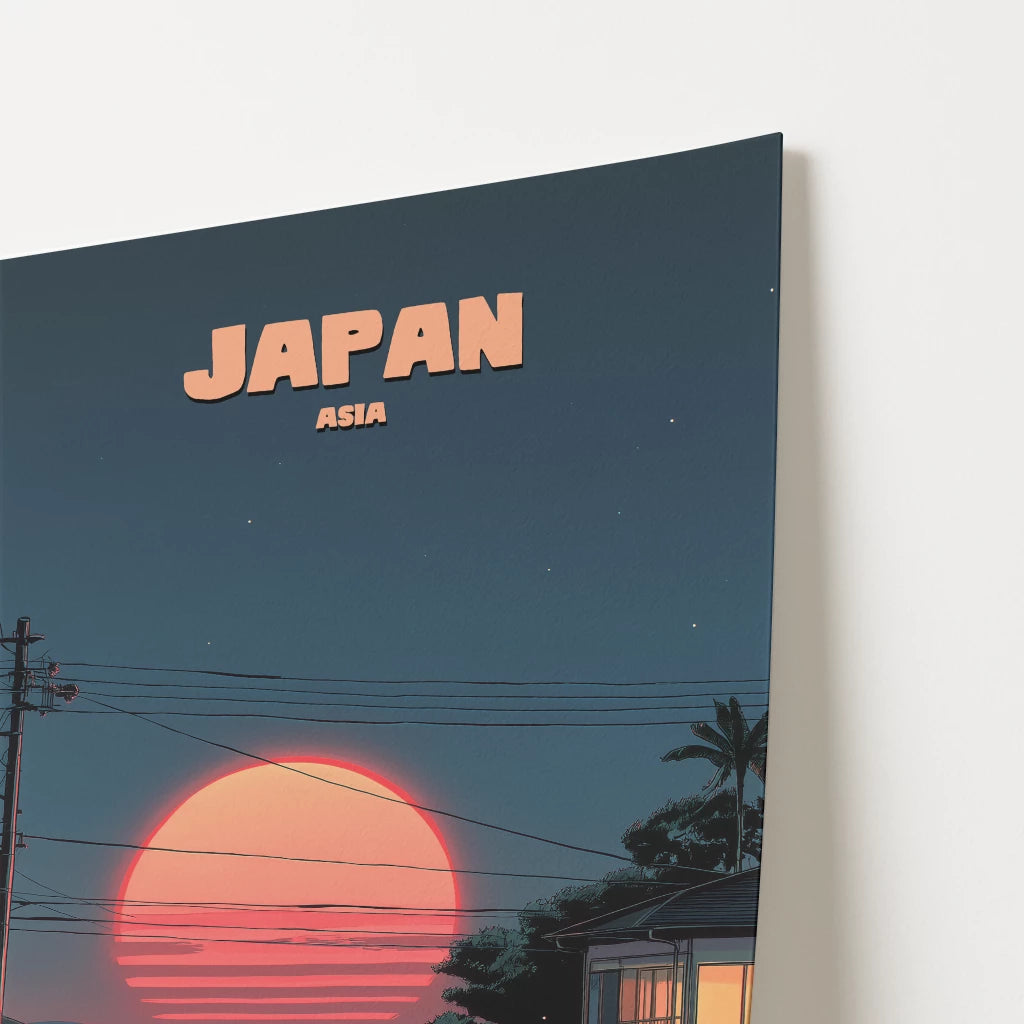 Japan Asia Travel Poster