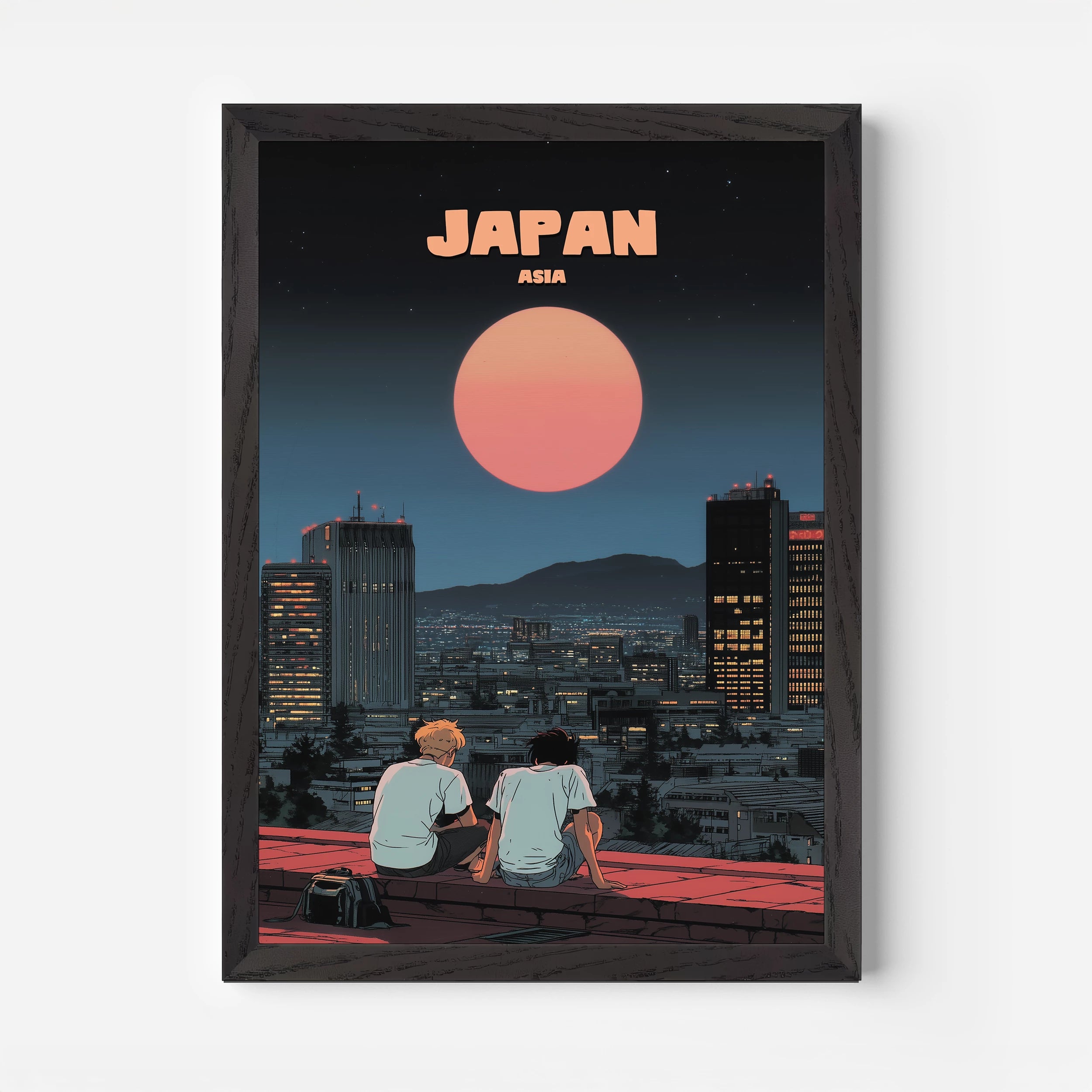 Japan Asia Travel Poster