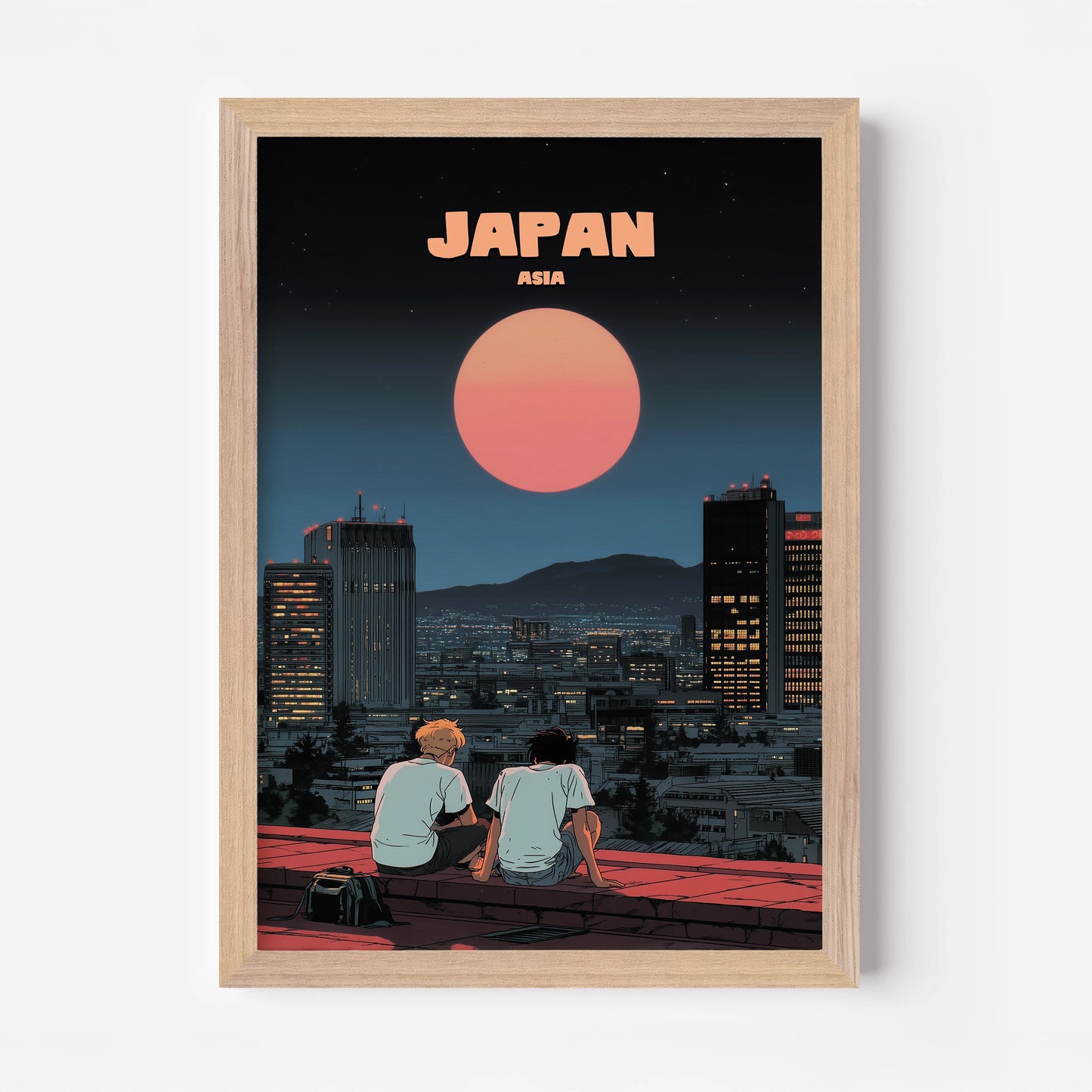 Japan Asia Travel Poster