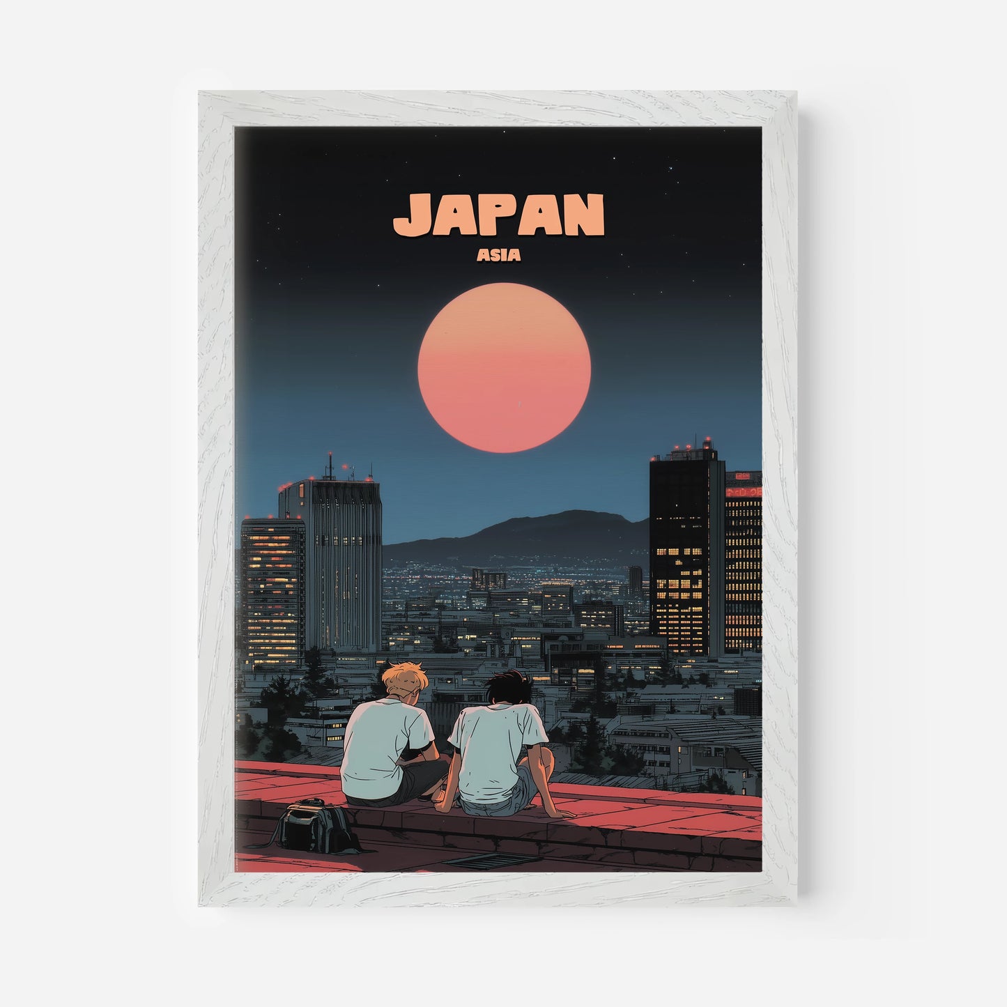 Japan Asia Travel Poster