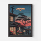 Japan Asia Travel Poster