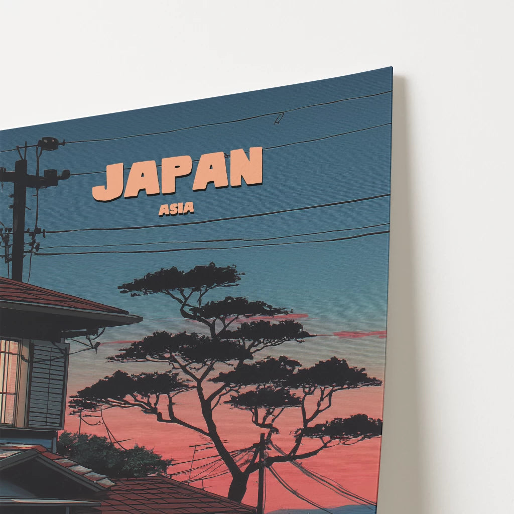 Japan Asia Travel Poster