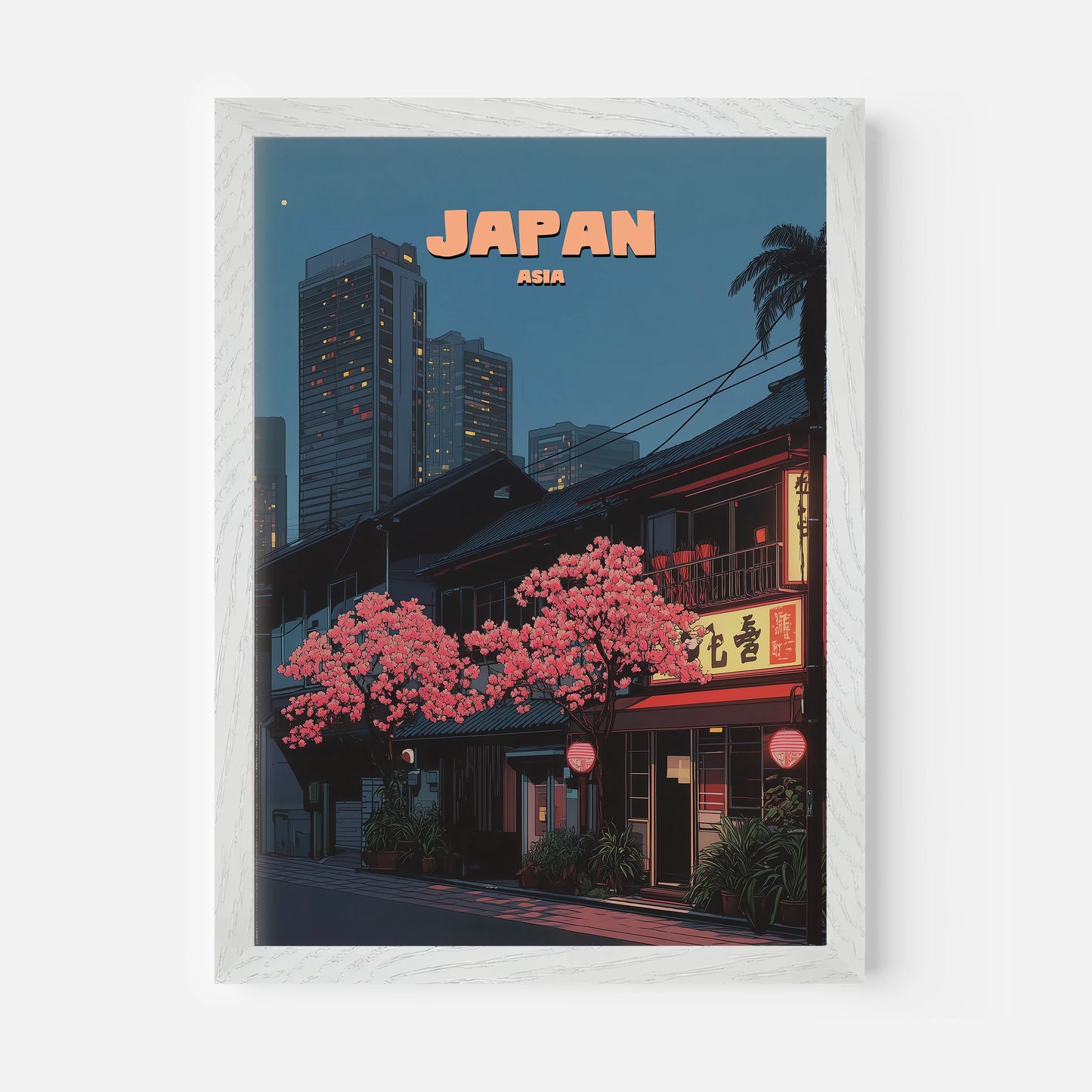 Japan Asia Travel Poster