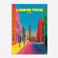 London Town England Travel Poster
