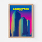 Manhattan New York Manhattan America Travel Poster