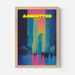 Manhattan New York Manhattan America Travel Poster