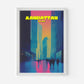 Manhattan New York Manhattan America Travel Poster