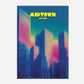 Midtown New York Manhattan America Travel Poster