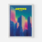 Midtown New York Manhattan America Travel Poster