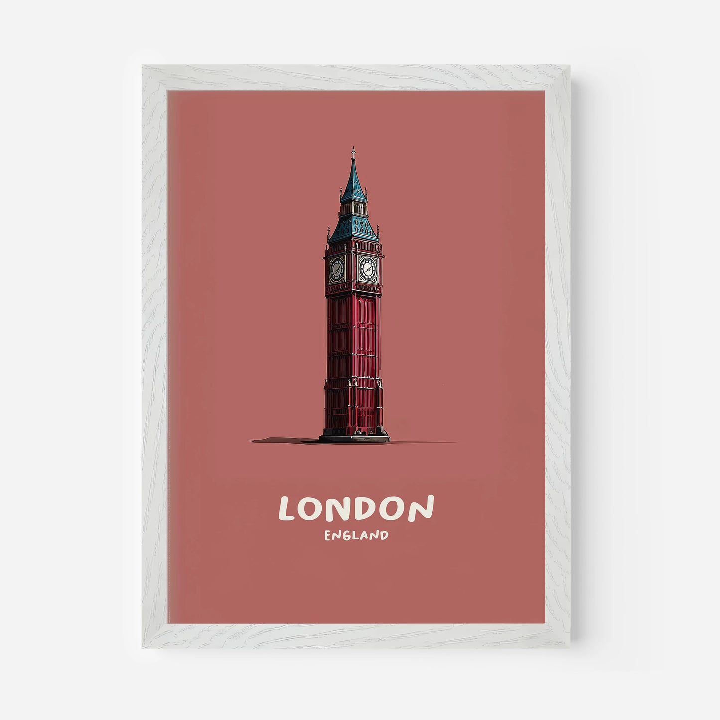 Big Ben London England Travel Poster