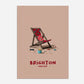 Brighton England Travel Poster