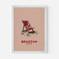 Brighton England Travel Poster