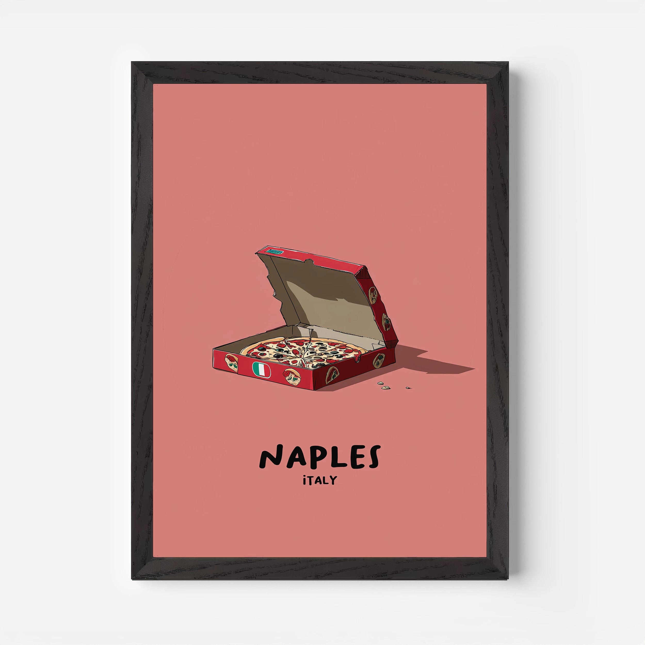 Naples Italy Europe Travel Poster