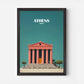 Athens Greece Europe Travel Poster