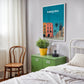 Barcelona Spain Europe Travel Poster