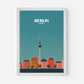 Berlin Germany Europe Travel Poster