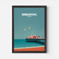 Brighton Pier England Travel Poster
