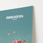 Brighton Pier England Travel Poster