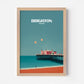 Brighton Pier England Travel Poster