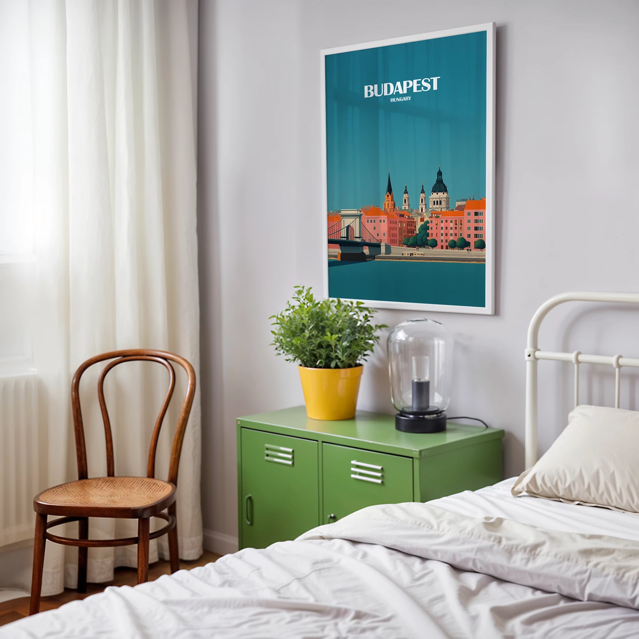 Budapest Hungary Europe Travel Poster
