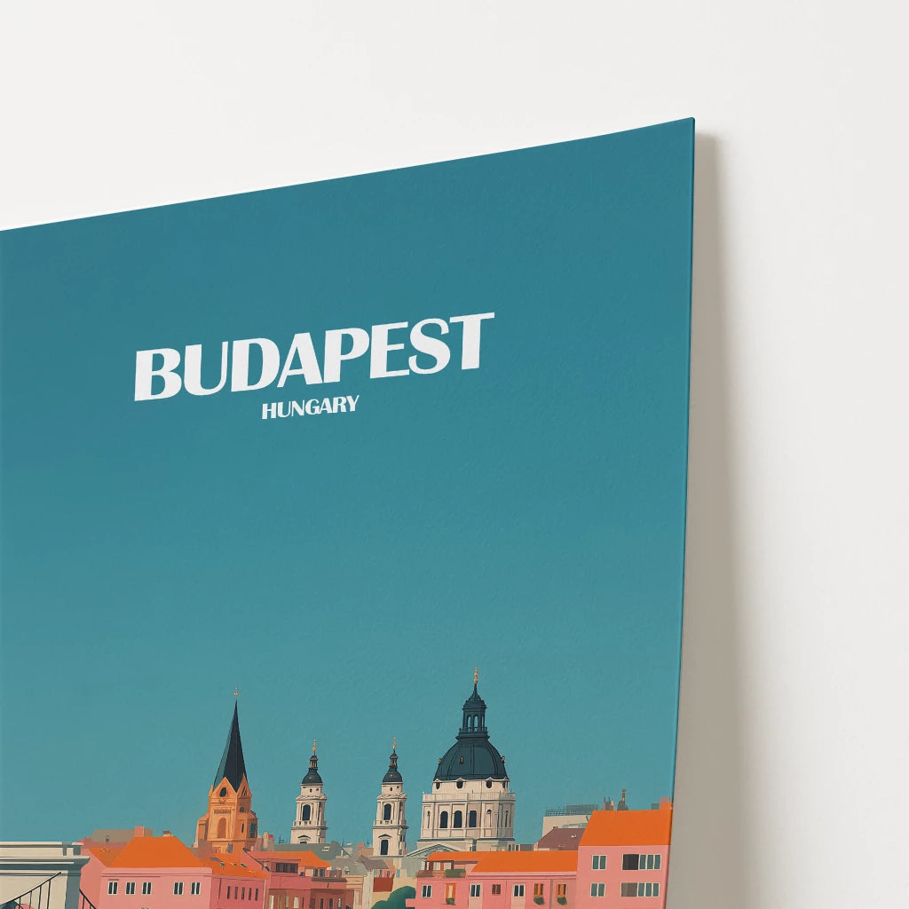 Budapest Hungary Europe Travel Poster
