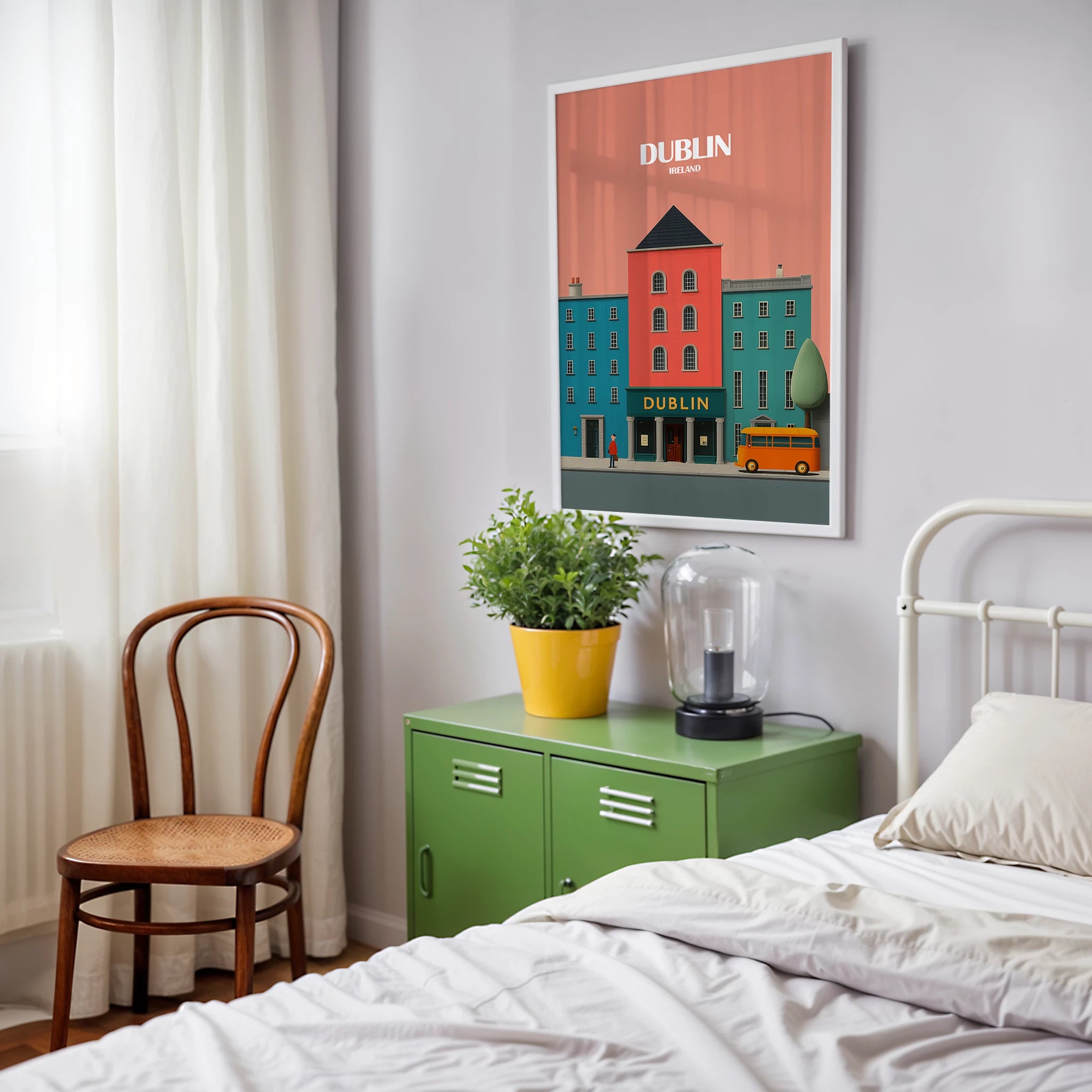 Dublin Republic Of Ireland Europe Travel Poster