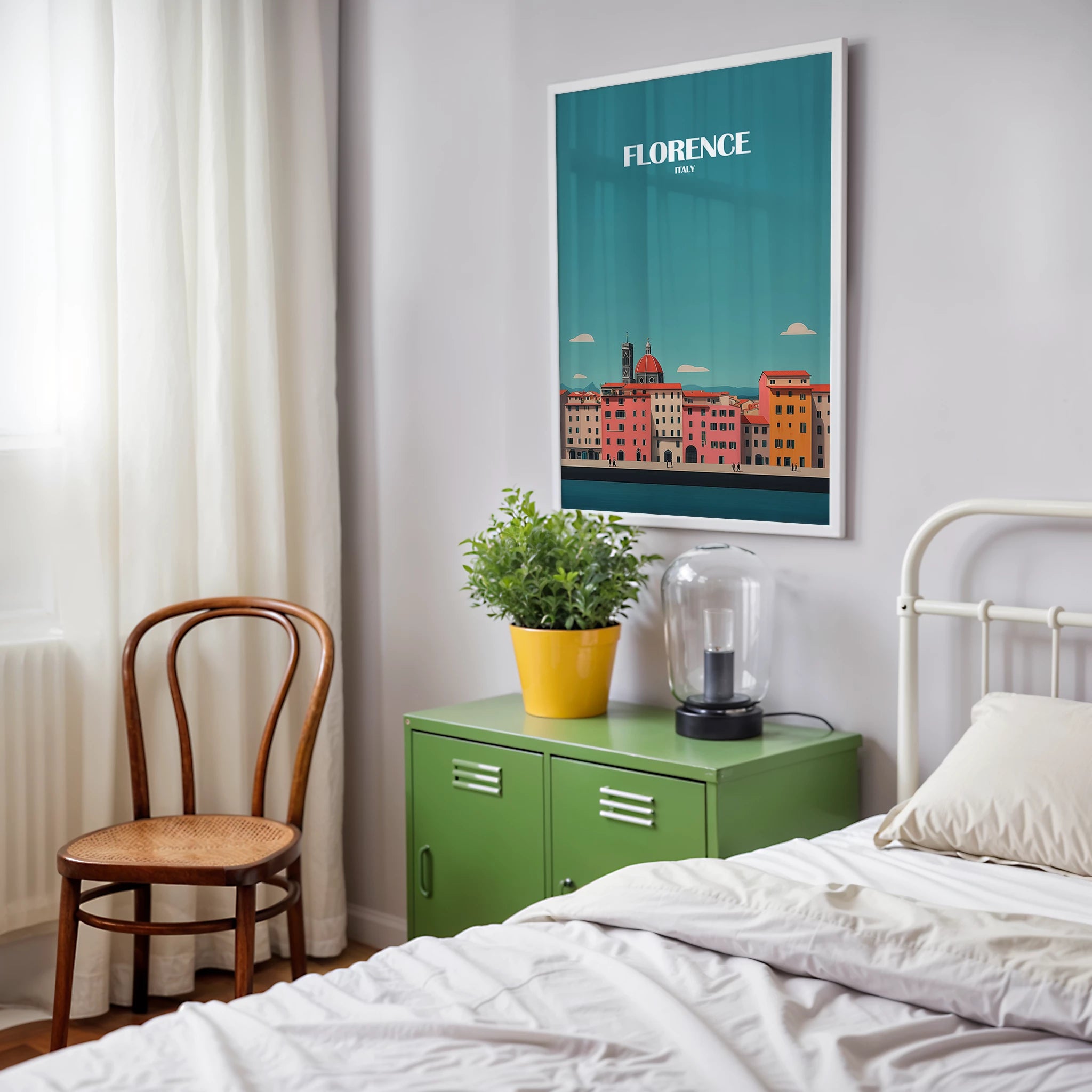 Florence Italy Europe Travel Poster