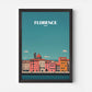 Florence Italy Europe Travel Poster