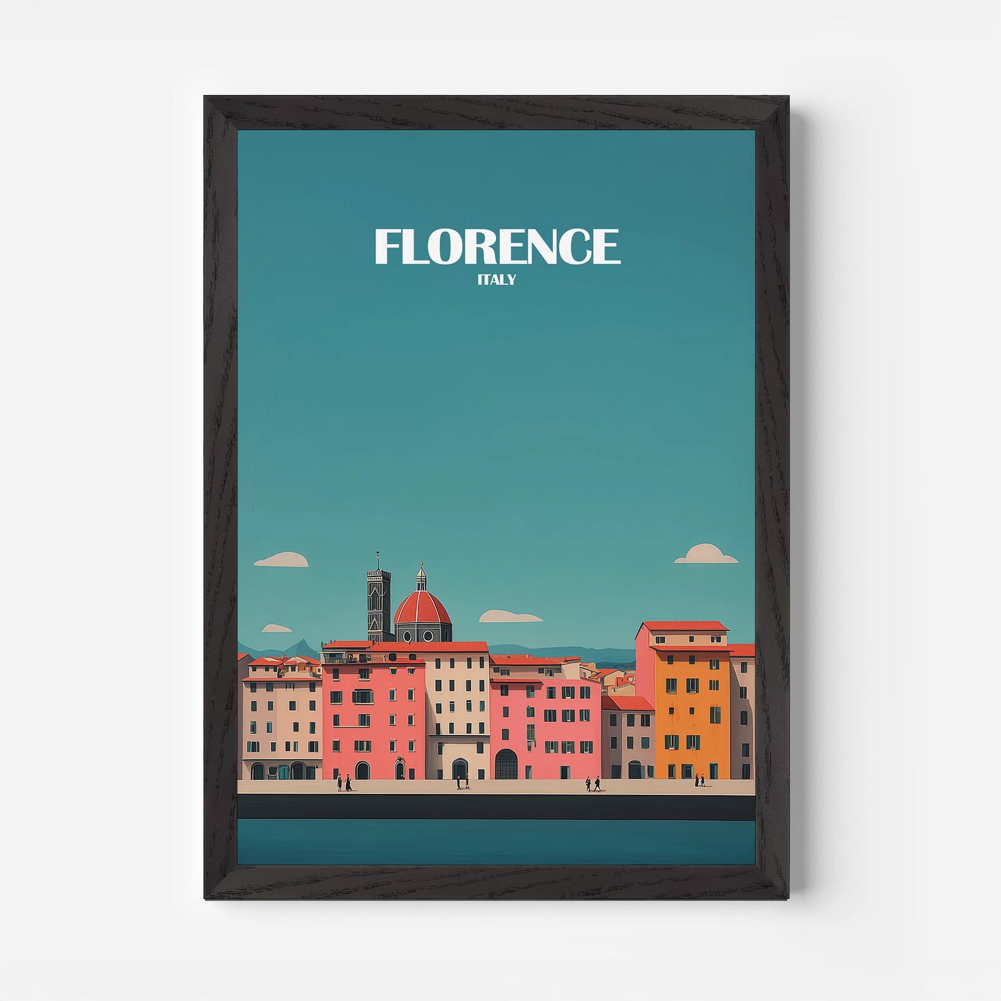 Florence Italy Europe Travel Poster