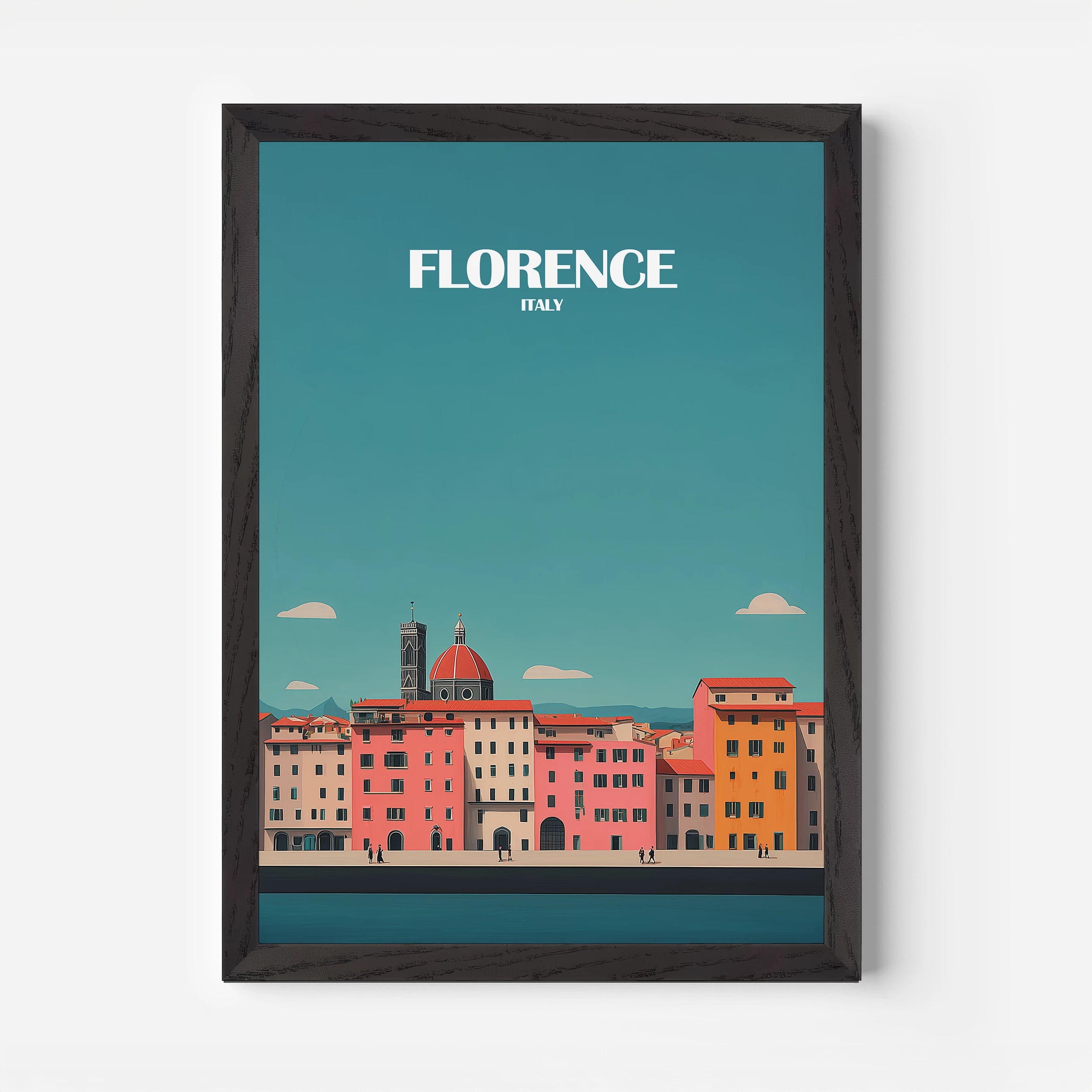 Florence Italy Europe Travel Poster