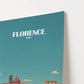 Florence Italy Europe Travel Poster