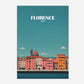 Florence Italy Europe Travel Poster